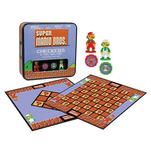 Super Mario Bros Classic Checkers